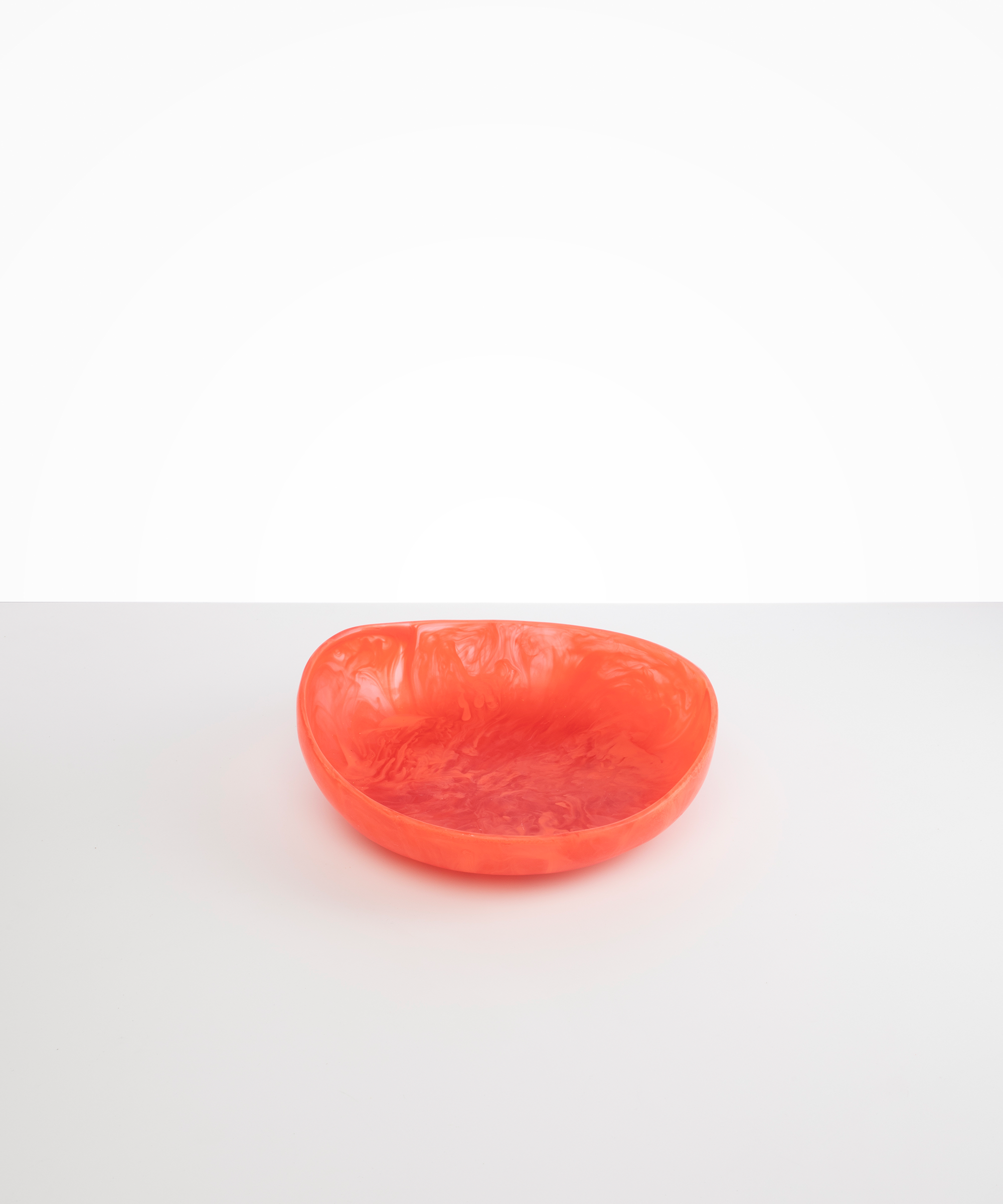 Dinosaur Designs Medium Flow Bowl Bowls in Lychee Colour resin