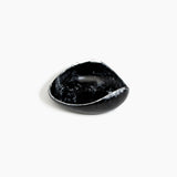 Dinosaur Designs Small Leaf Bowl in Black Marble — handcrafted marbled black and white resin bowl with curved organic form