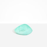 Dinosaur Designs Small Leaf Bowl in Mint — handcrafted marbled green blue resin bowl with curved organic form