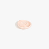 Dinosaur Designs Bones Dish in Rose Swirl — small handcrafted pink marbled resin trinket dish with organic form..