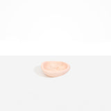 Dinosaur Designs Bones Dish in Rose Swirl — small handcrafted pink marbled resin trinket dish with organic form...