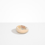 Dinosaur Designs Drift Dish in Malachite— handcrafted marbled green and blue resin chunky trinket dish with organic form.