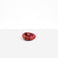 Dinosaur Designs Medium Drift Dish in Cranberry— handcrafted marbled red resin chunky trinket dish with organic form...