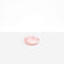 Dinosaur Designs Medium Drift Dish in Shell Pink— handcrafted marbled pink resin chunky trinket dish with organic form