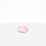 Dinosaur Designs Medium Drift Dish in Shell Pink— handcrafted marbled pink resin chunky trinket dish with organic form
