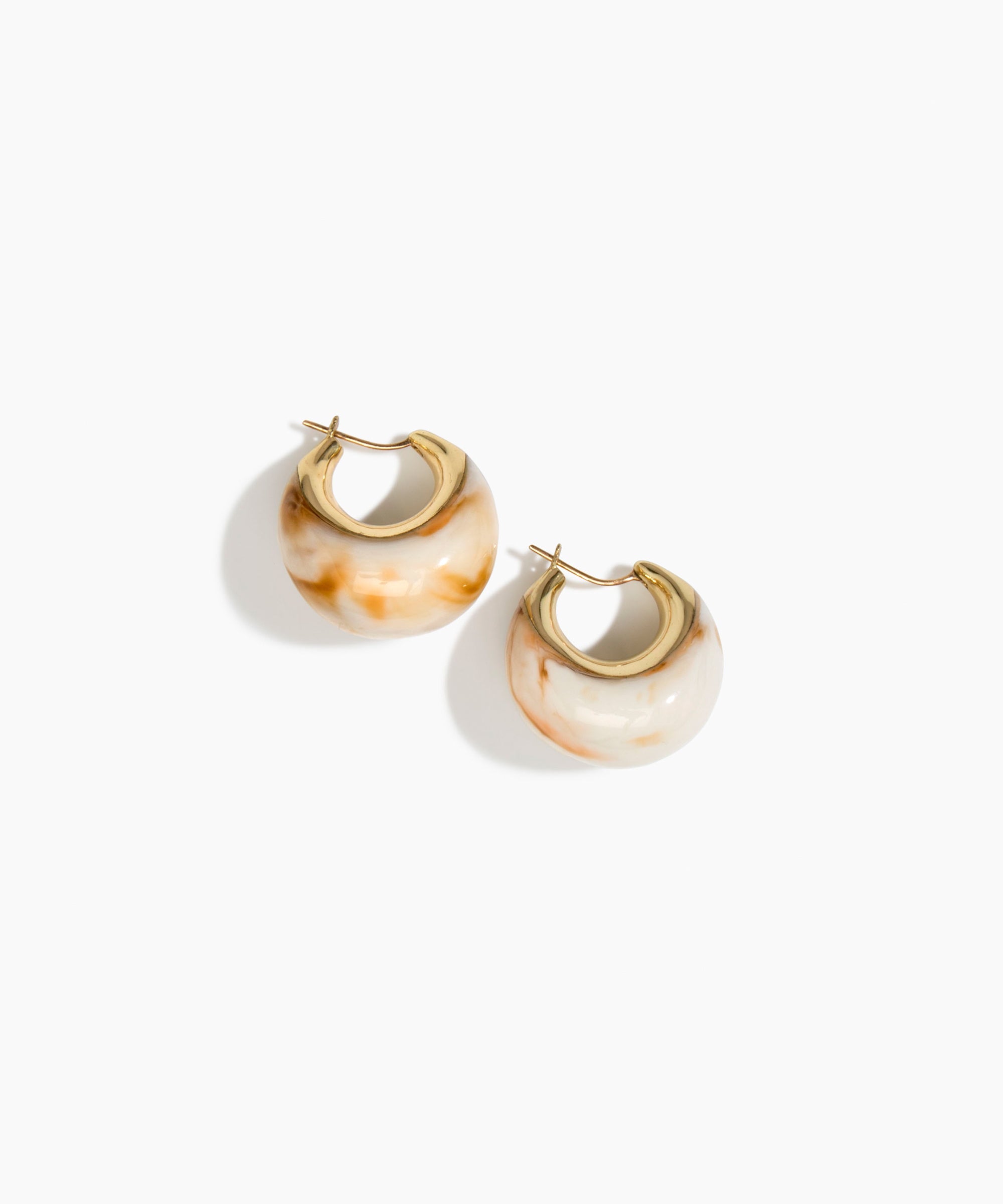 Large Crescent Earrings