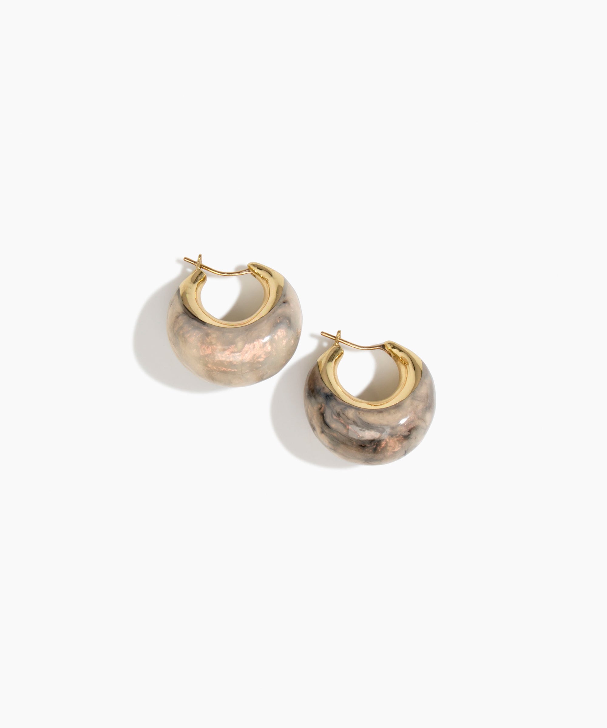 Large Crescent Earrings