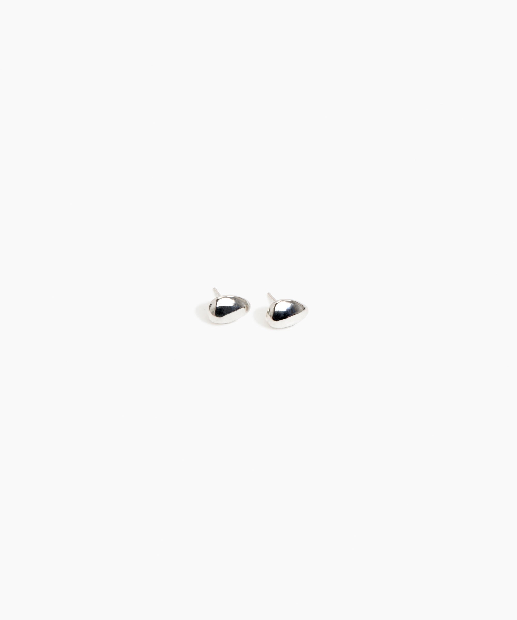 Dinosaur Designs ERDDERT SIL S Earth Stud Earrings SILVER