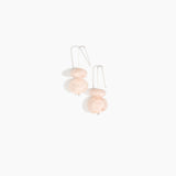Dinosaur Designs ERERTTEM Temple Earth Wire Earrings ROSE SWIRL..