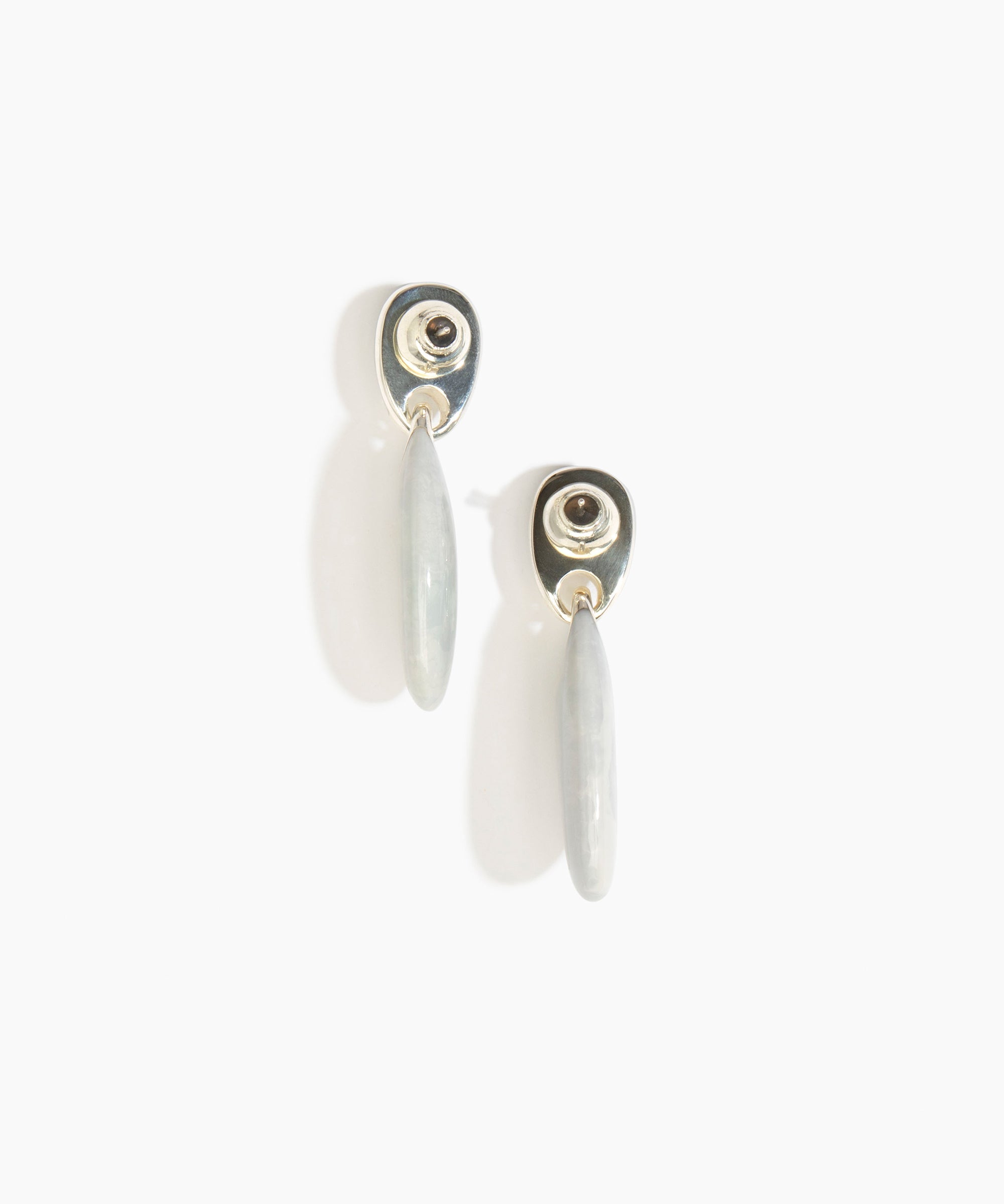 Dinosaur Designs ERRCKDUOL Long Rock Duo Earrings CLOUD