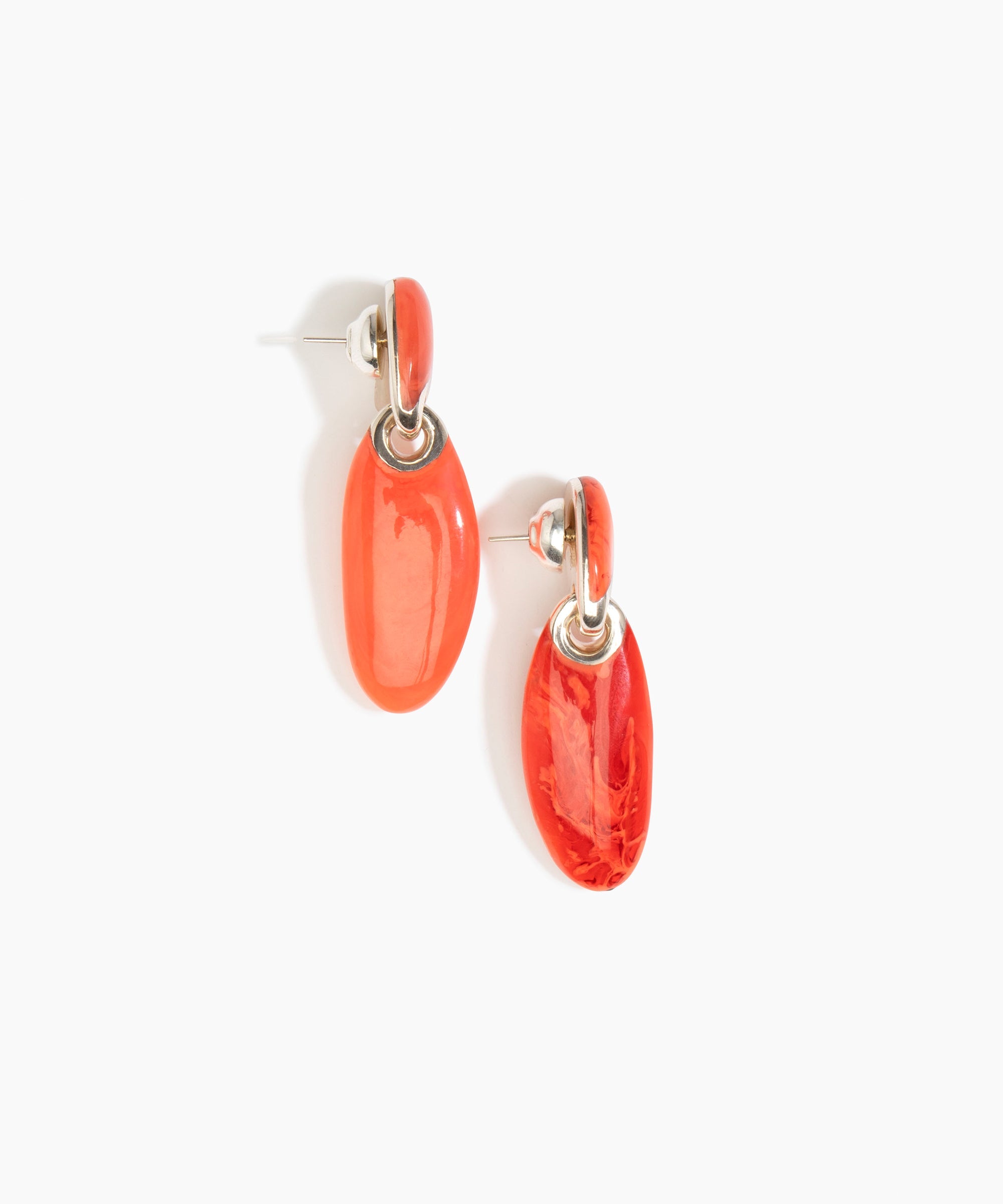 Dinosaur Designs ERRCKDUOL Long Rock Duo Earrings LYCHEE