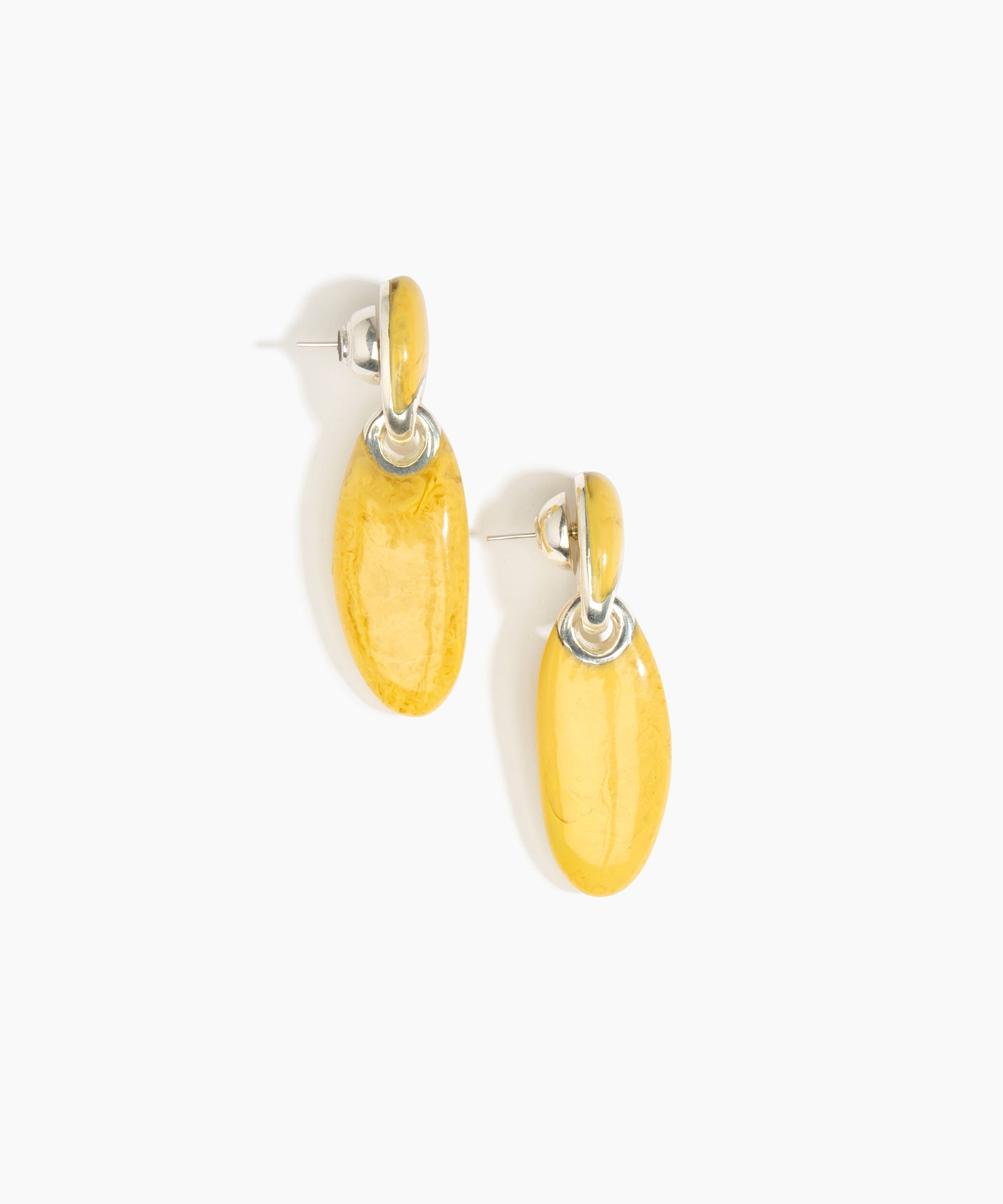 Dinosaur Designs ERRCKDUOL Long Rock Duo Earrings POLLEN.