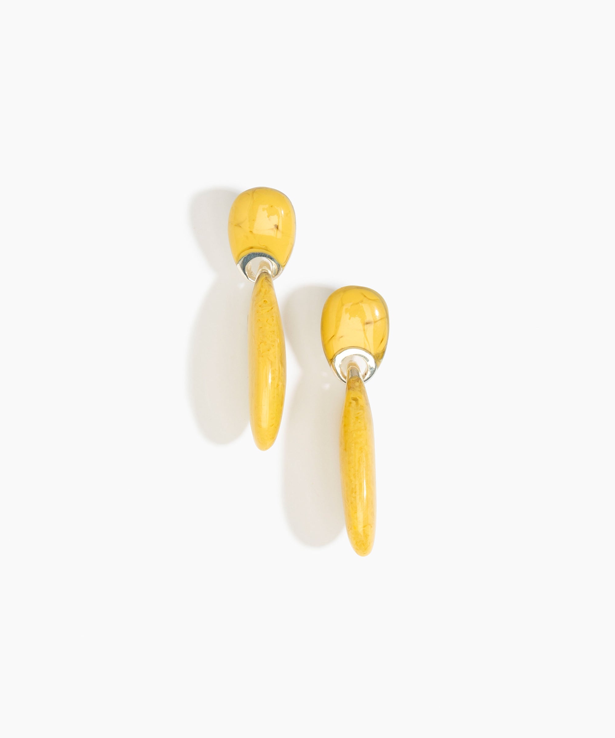 Dinosaur Designs ERRCKDUOL Long Rock Duo Earrings POLLEN..