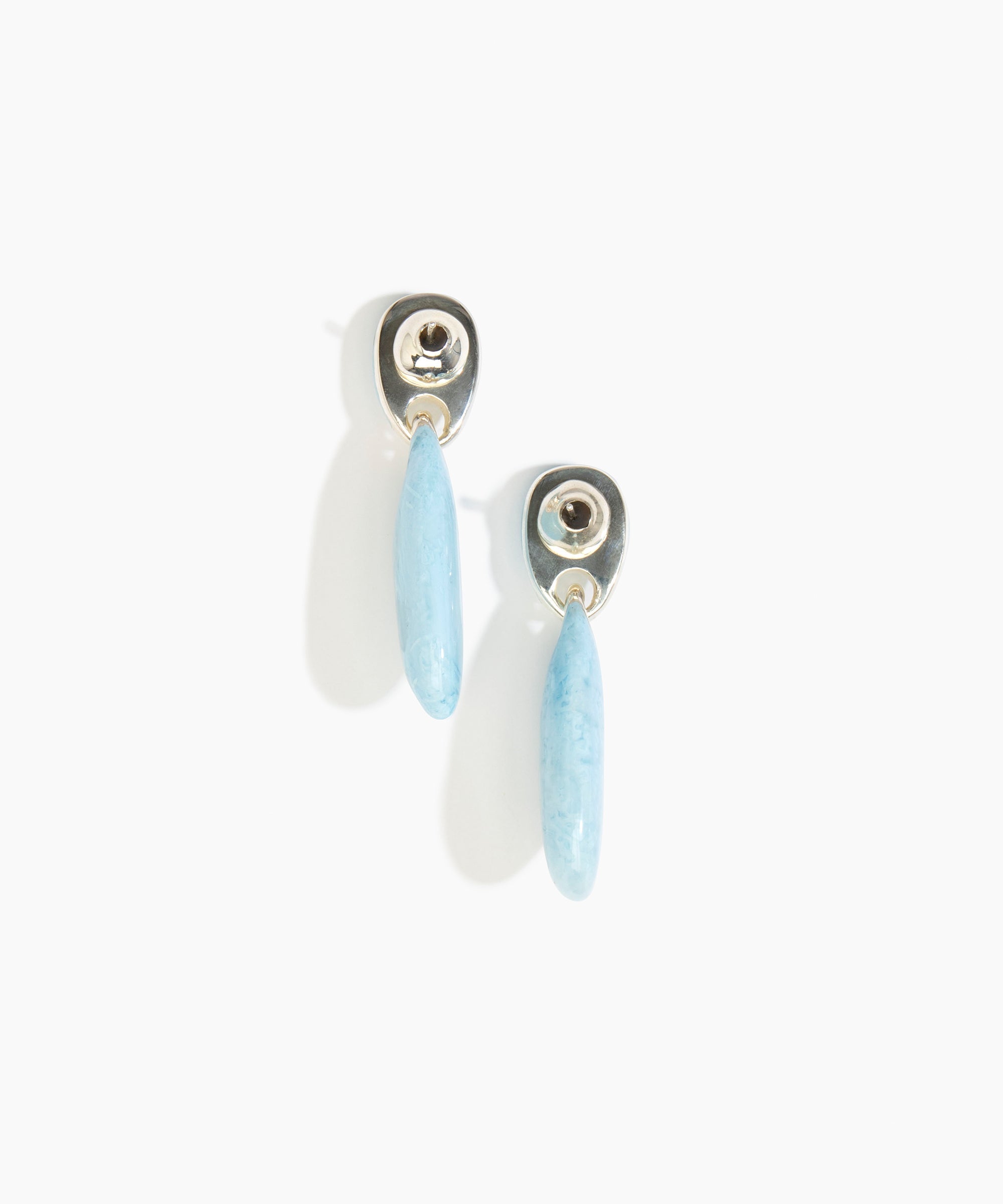Dinosaur Designs ERRCKDUOL Long Rock Duo Earrings POOL.
