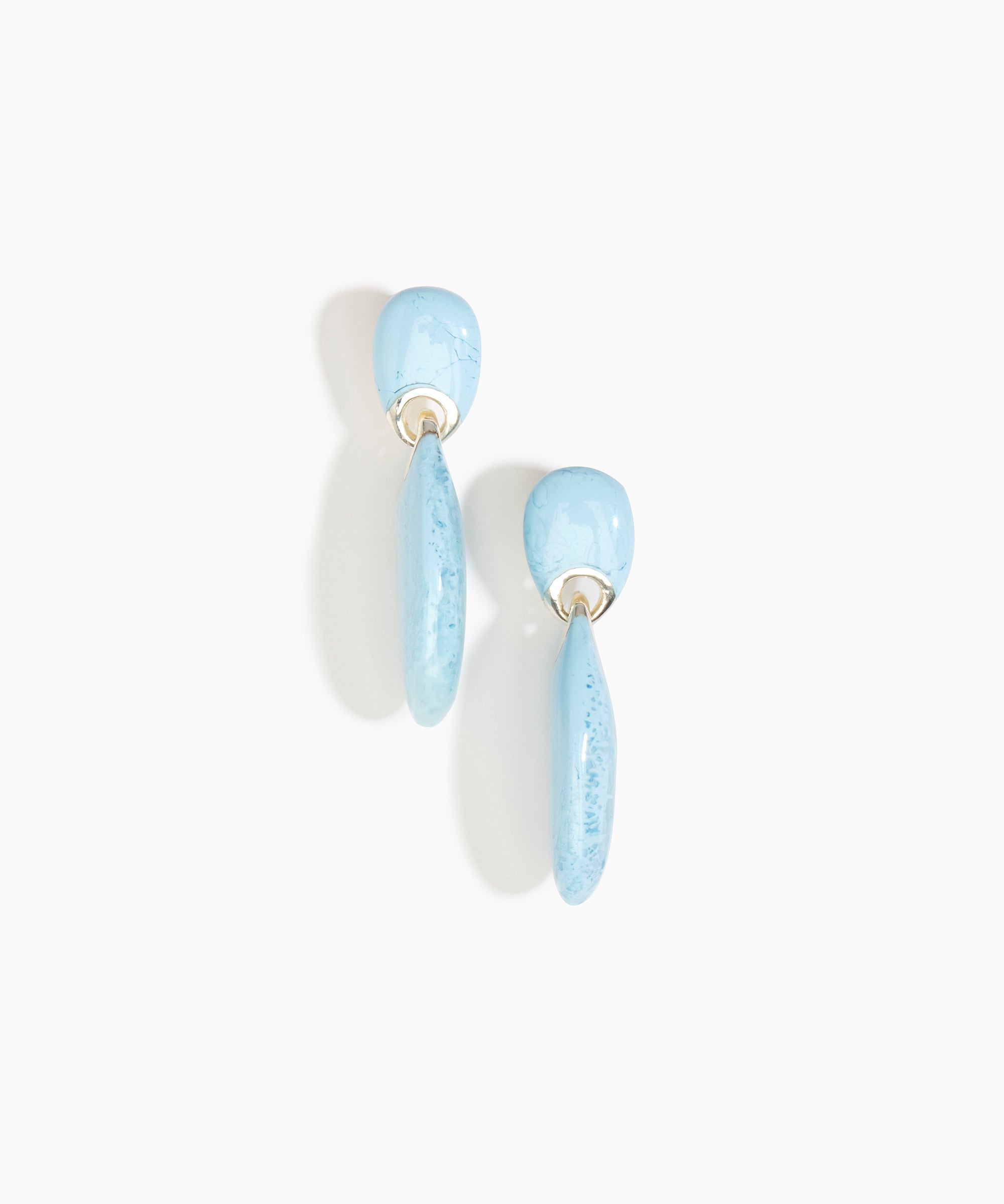 Dinosaur Designs ERRCKDUOL Long Rock Duo Earrings POOL.
