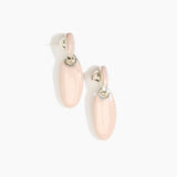 Dinosaur Designs ERRCKDUOL Long Rock Duo Earrings ROSE SWIRL