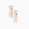Dinosaur Designs ERRCKDUOL Long Rock Duo Earrings ROSE SWIRL.