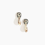 Dinosaur Designs ERRCKDUOS Small Rock Duo Earrings CAPPUCCINO..