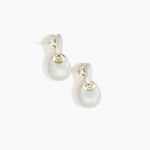 Dinosaur Designs ERRCKDUOS Small Rock Duo Earrings CLOUD