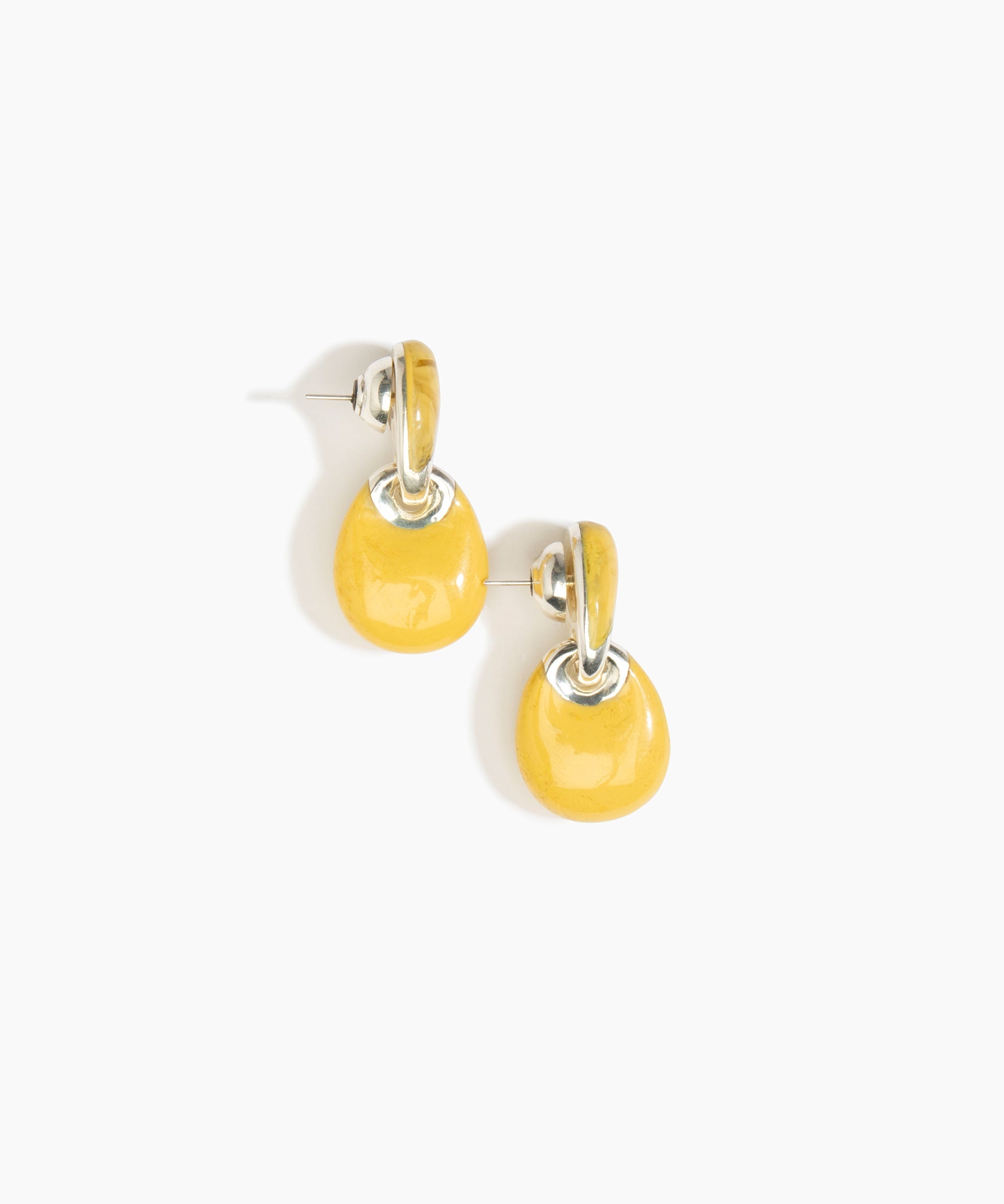 Dinosaur Designs ERRCKDUOS Small Rock Duo Earrings POLLEN.