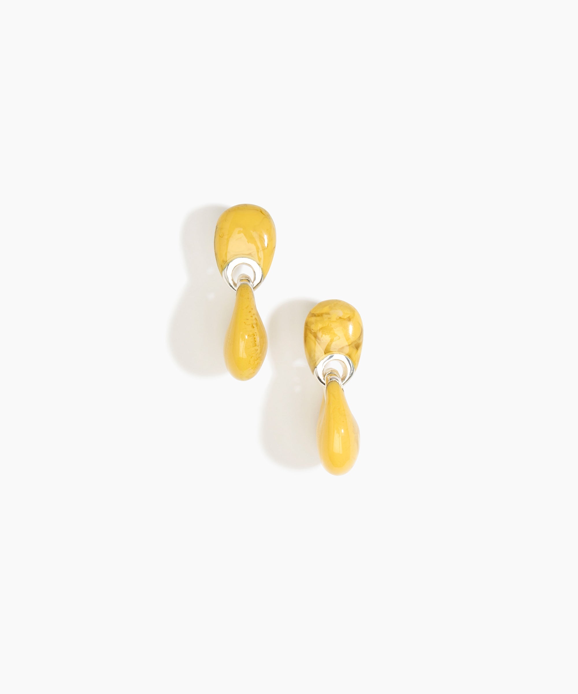 Dinosaur Designs ERRCKDUOS Small Rock Duo Earrings POLLEN.