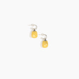 Dinosaur Designs ERRCKHOOPSML Small River Rock Hoop Earrings POLLEN...