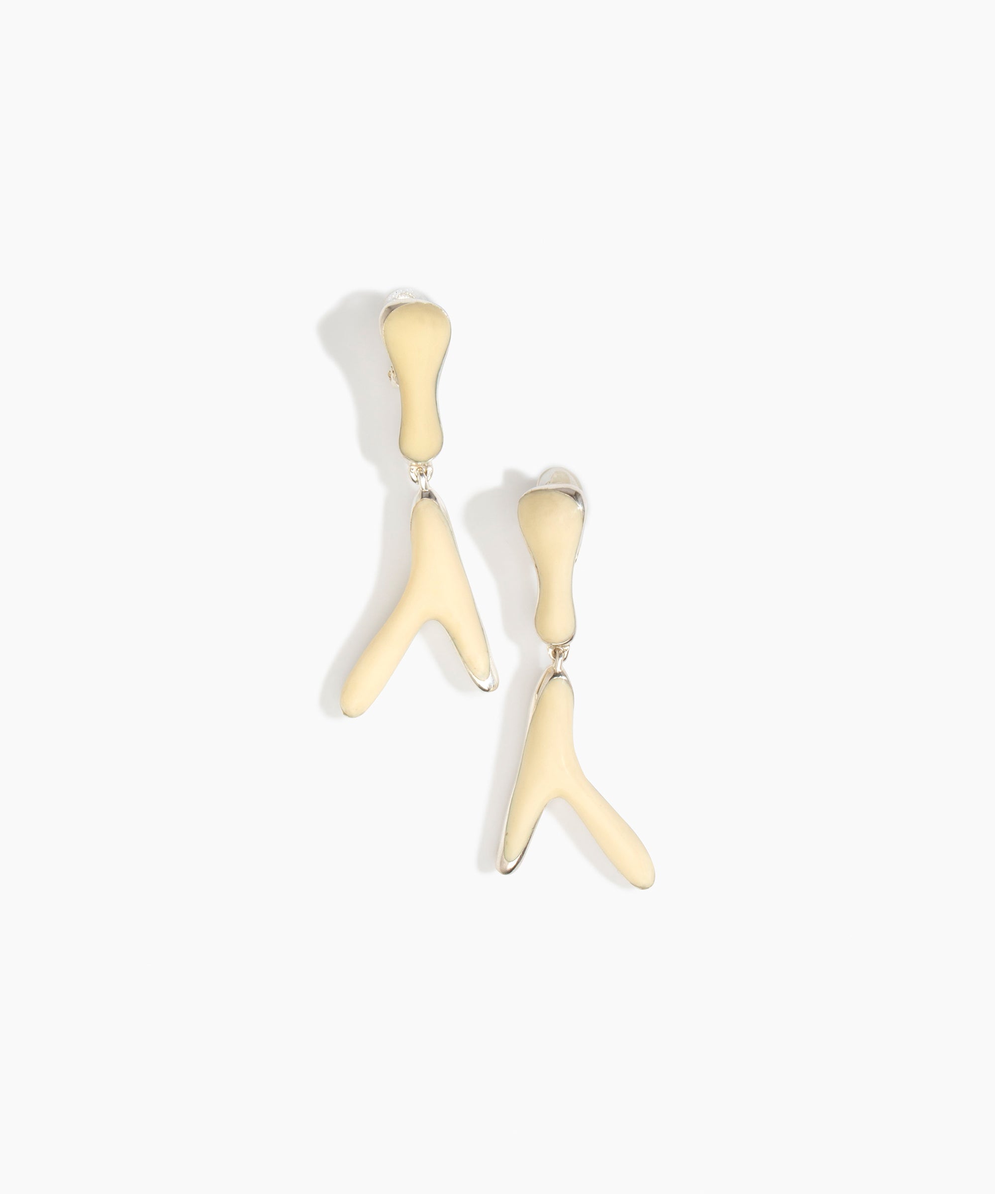 Long Wishbone Earrings
