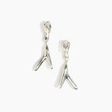 Long Wishbone Earrings