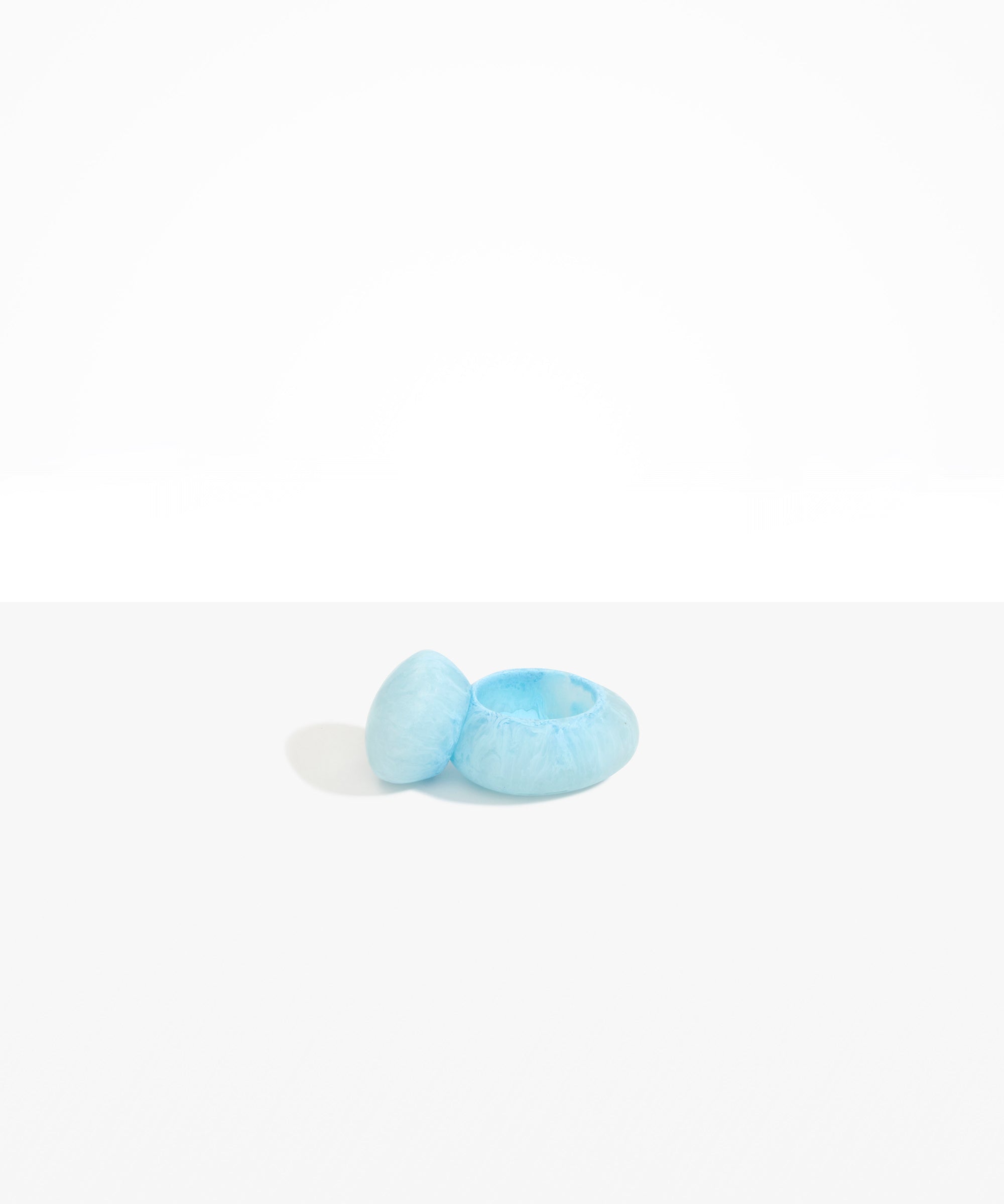 Dinosaur Designs JARPEBMED Medium Pebble Jar POOL..