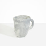 Dinosaur Designs RGRNDRCK round rock ring SNOW SWIRL.