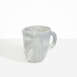 Dinosaur Designs RGRNDRCK round rock ring SNOW SWIRL.