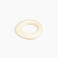 Dinosaur Designs Medium Drift Bangle in Cream Colour resin with Wide Fit..