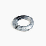 Dinosaur Designs Medium Drift Bangle in Slate Colour resin with Wide Fit..