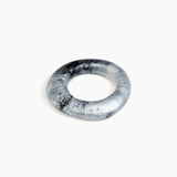 Dinosaur Designs Medium Drift Bangle in Slate Colour resin with Wide Fit..