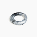 Dinosaur Designs Medium Drift Bangle in Slate Colour resin with Wide Fit