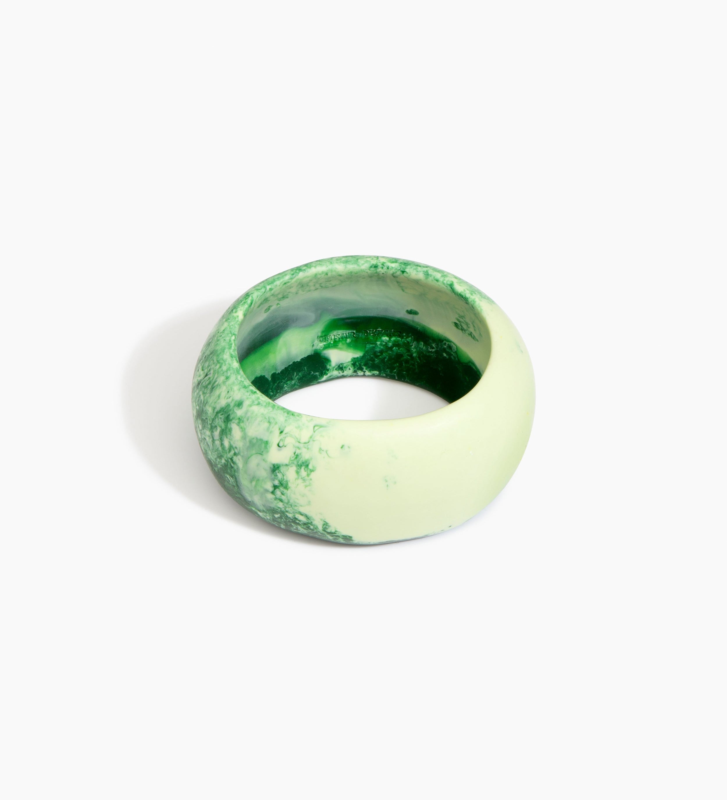 Large Organic Oval Bangle