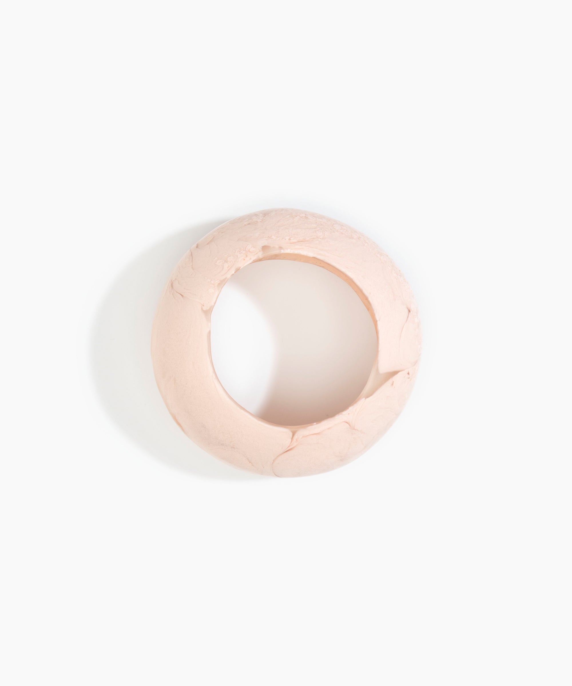 Dinosaur Designs LBPLNBLD Boulder Bangle ROSE SWIRL