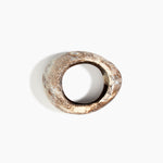 Dinosaur Designs LBRCKLGE Large Rock Bangle CAPPUCCINO.