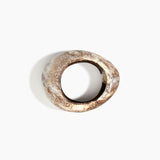 Dinosaur Designs LBRCKLGE Large Rock Bangle CAPPUCCINO