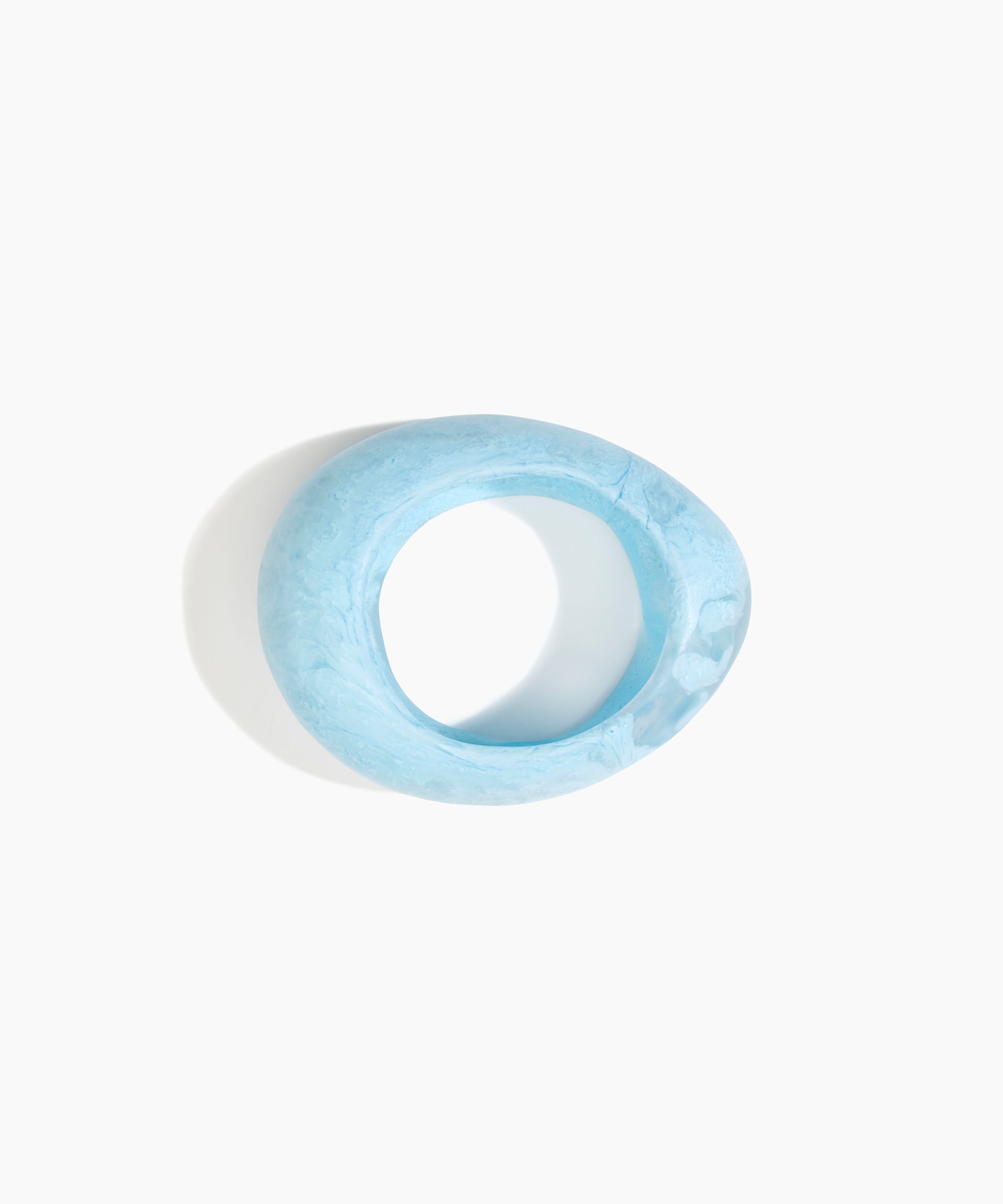 Dinosaur Designs LBRCKLGE Large Rock Bangle POOL.