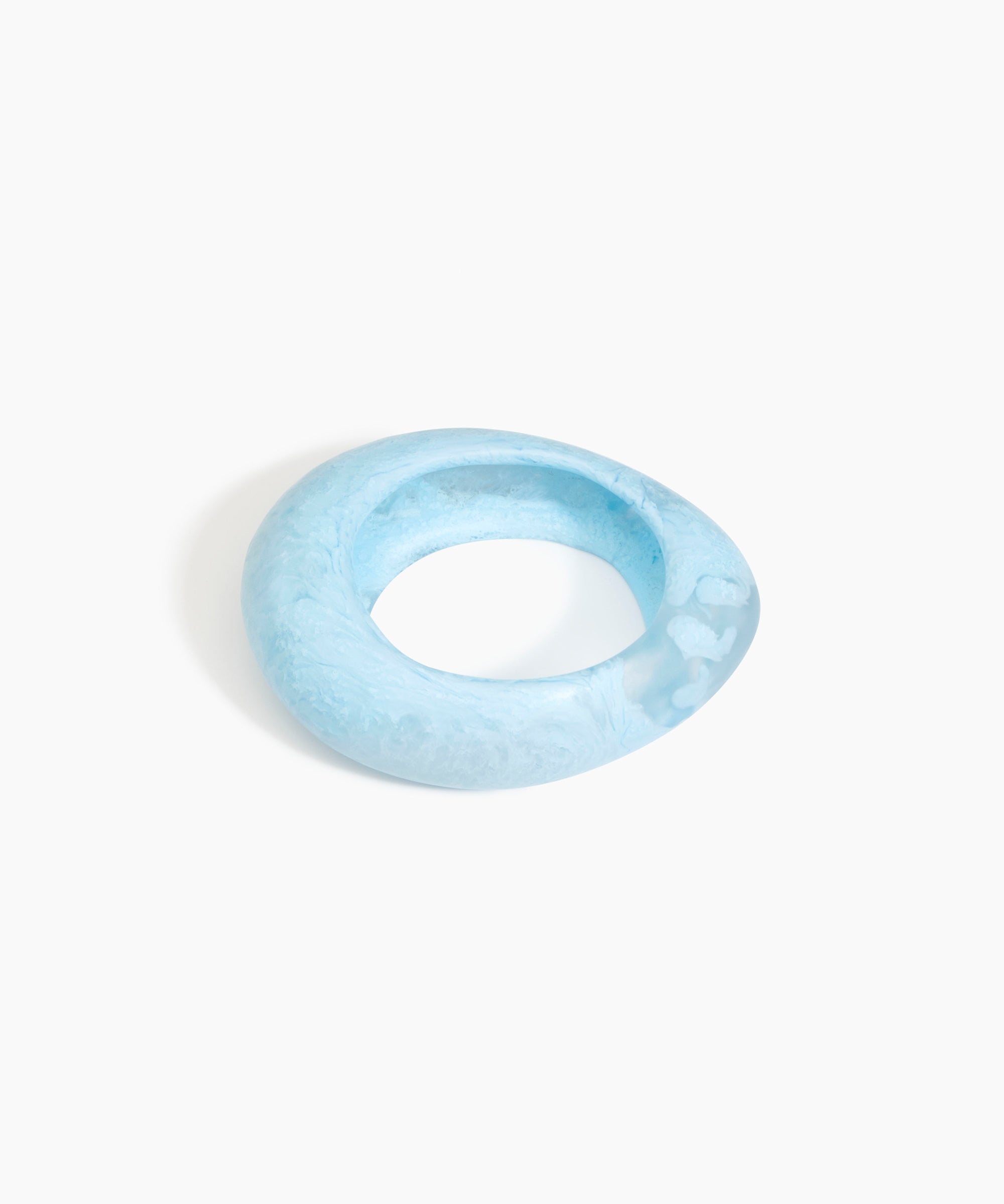 Dinosaur Designs LBRCKLGE Large Rock Bangle POOL.