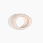 Dinosaur Designs LBRCKLGE Large Rock Bangle ROSE SWIRL.