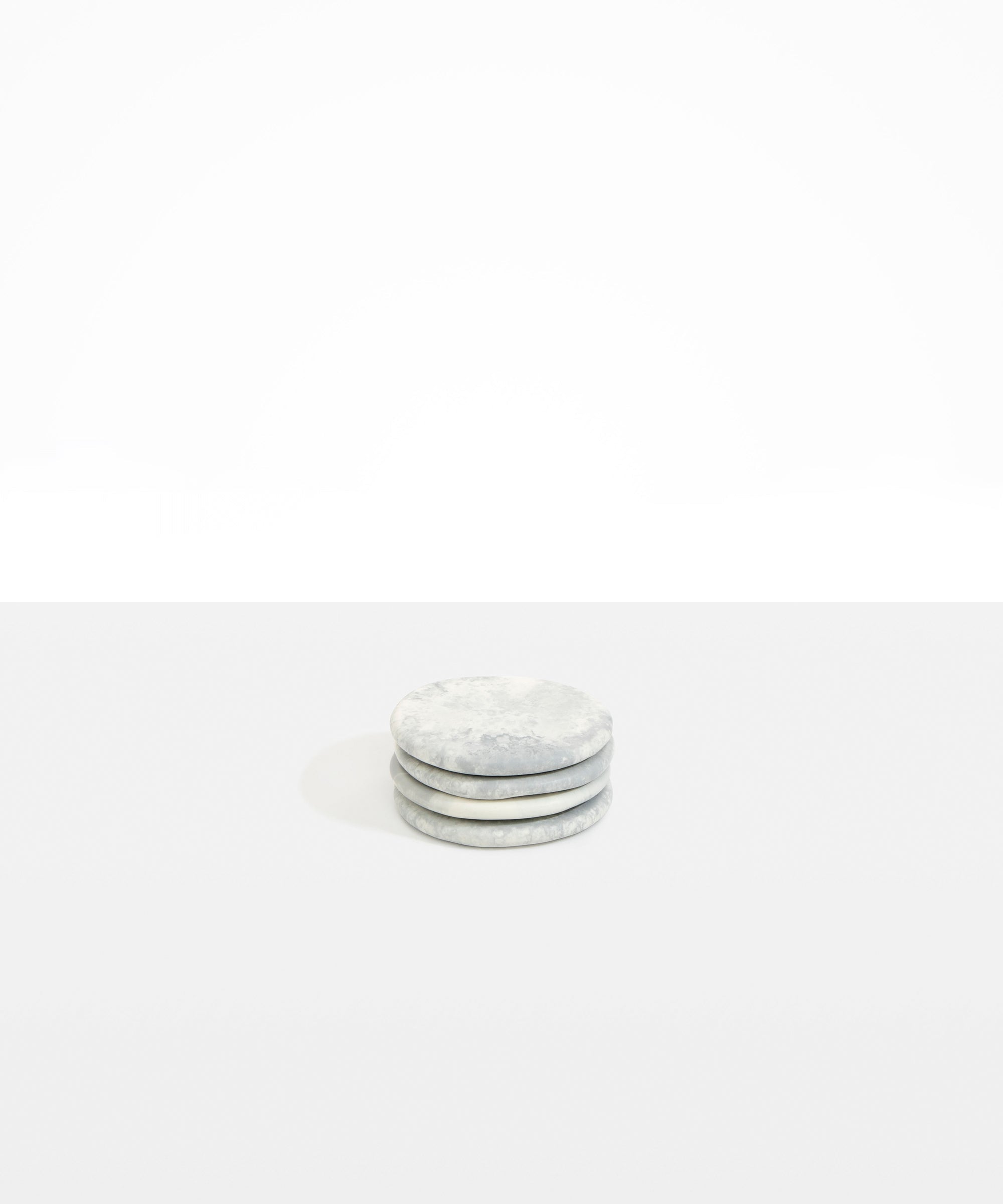 Dinosaur Designs Extra Large Organic Oval Bangle in Light Horn Colour resin with Wide Fit.