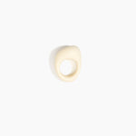 Dinosaur Designs RGPLNPEB Pebble Ring CREAM
