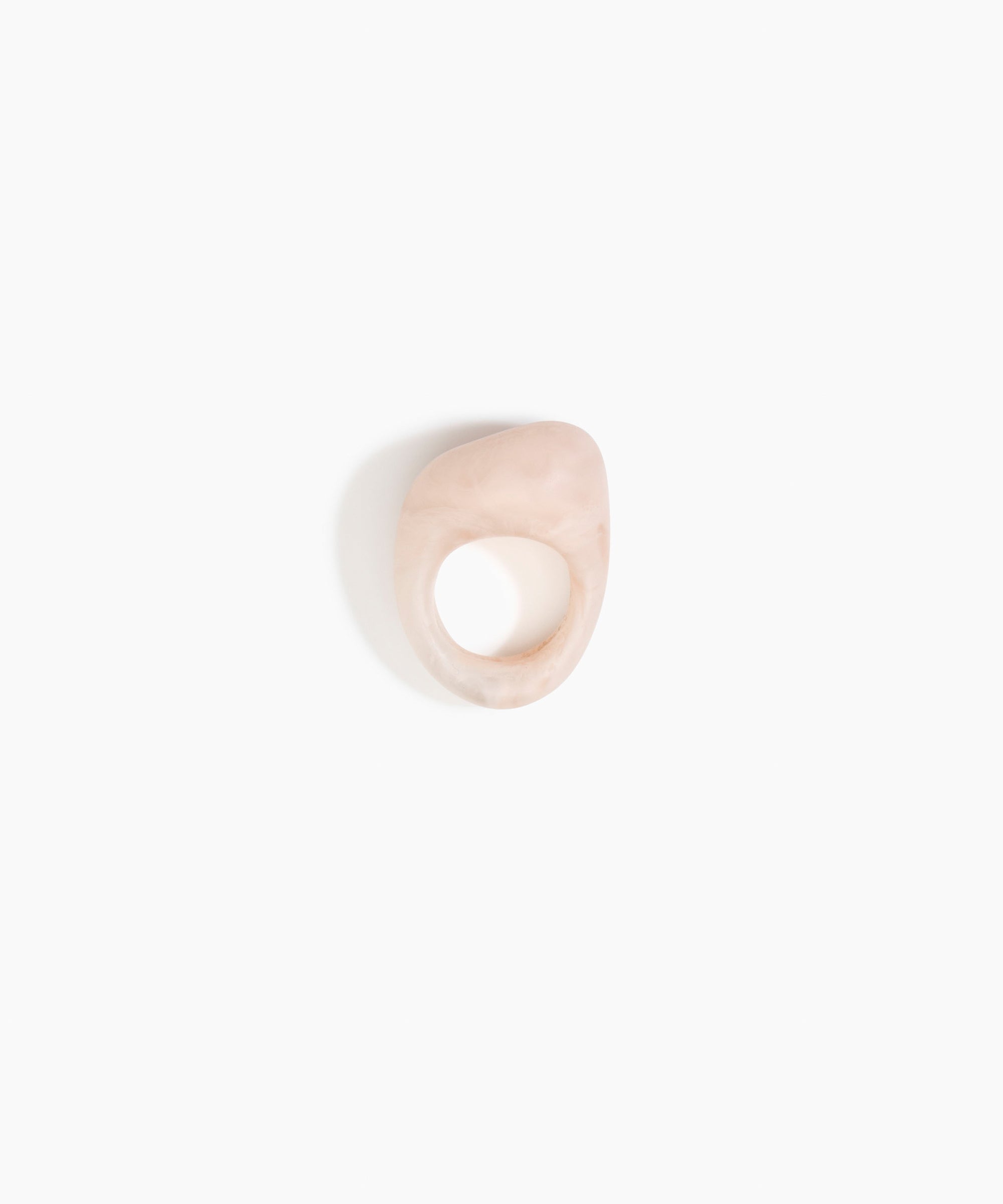 Dinosaur Designs RGPLNPEB Pebble Ring ROSE SWIRL..