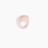 Dinosaur Designs RGPLNPEB Pebble Ring ROSE SWIRL.
