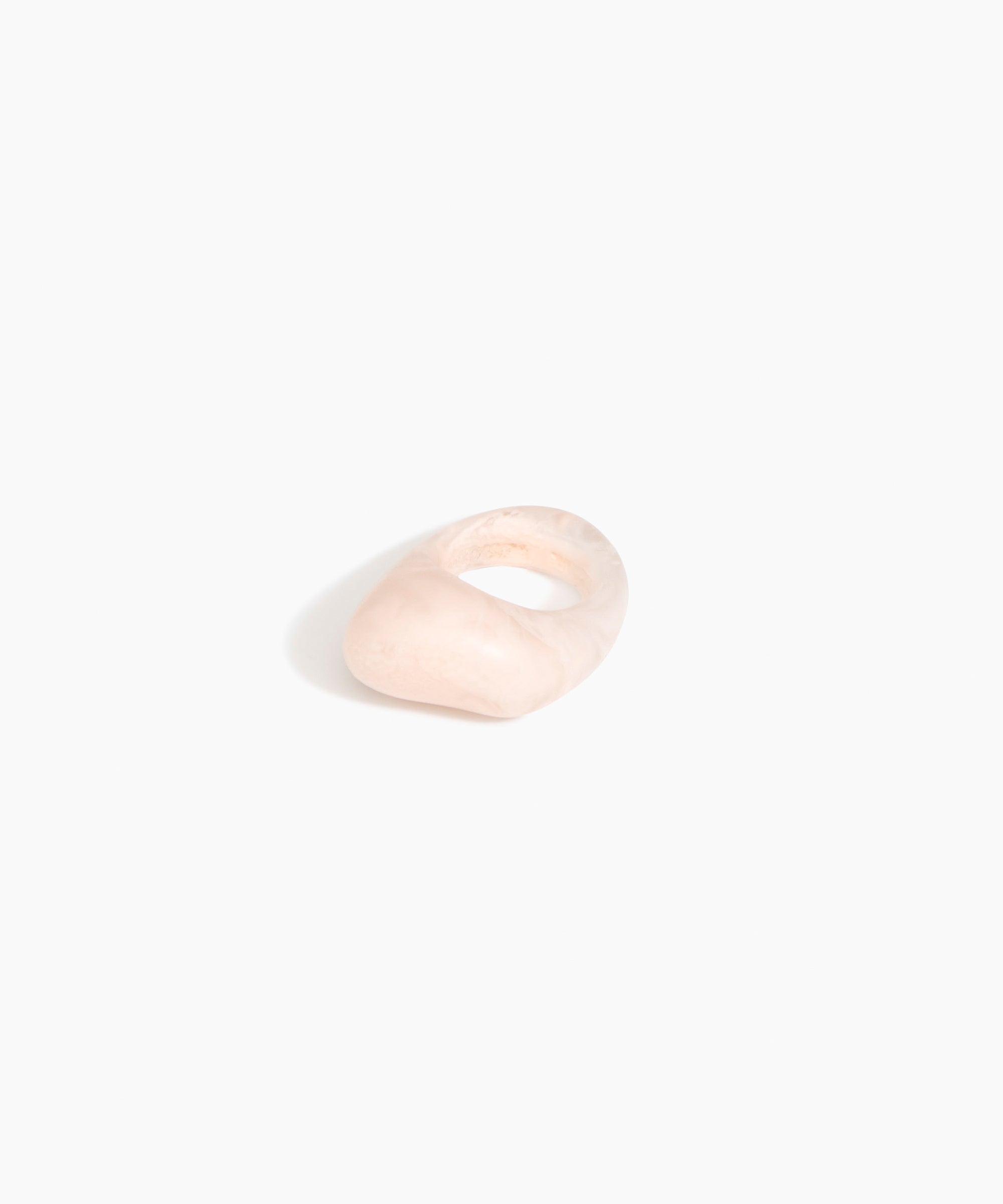 Dinosaur Designs RGPLNPEB Pebble Ring ROSE SWIRL