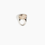 Dinosaur Designs RGPLNPEBDUO Pebble Duo Ring CAPPUCCINO