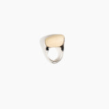 Dinosaur Designs RGPLNPEBDUO Pebble Duo Ring CREAM..