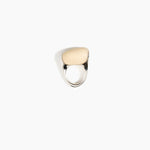 Dinosaur Designs RGPLNPEBDUO Pebble Duo Ring CREAM